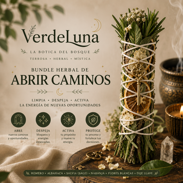 Bundle Herbal de Abrir caminos | VerdeLuna