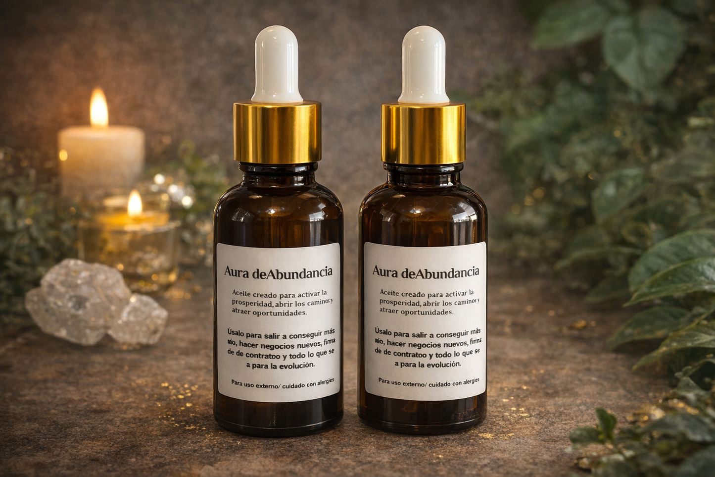 Aceite De prosperidad  Aura de Abundancia
