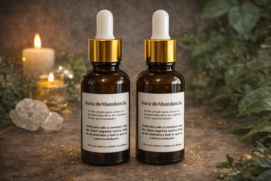Aceite De prosperidad  Aura de Abundancia