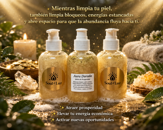 Jabon Aura  Dorada