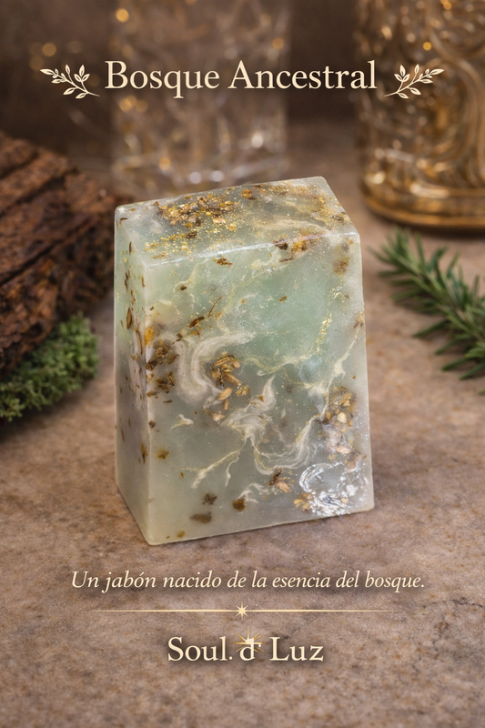 Jabon en Barra Bosque Ancestral - Limpieza energetica