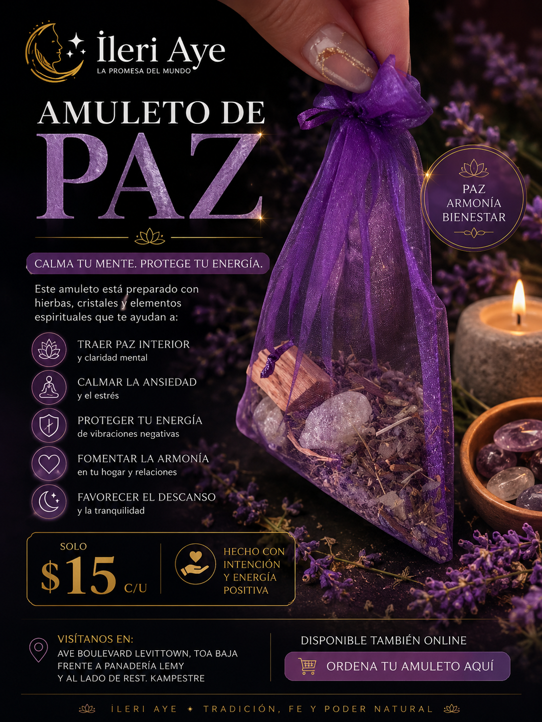 Amuleto Paz y Calma