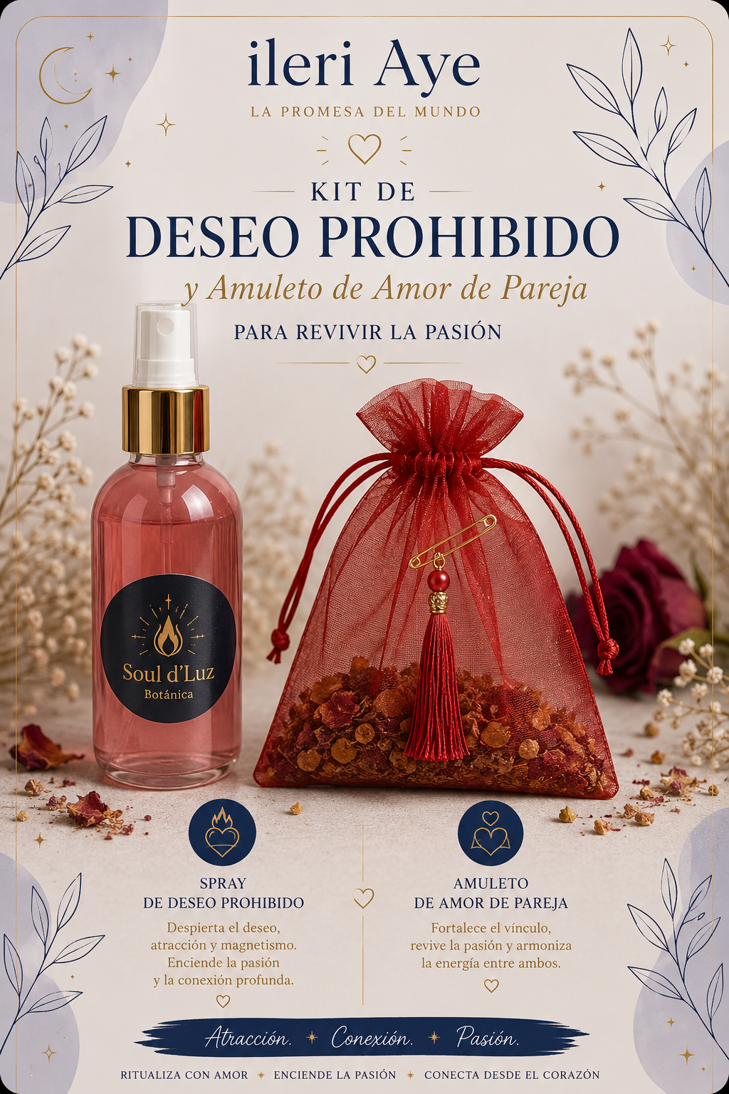 Bundle de Amuleto de Amor y pasion