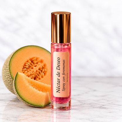 Roll On Nectar de Deseo | Perfume con Feromonas para Atracción, Confianza y Magnetismo Personal | Olor a Melón