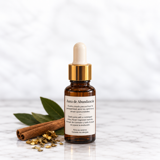 Aura de Abundancia | Aceite Ritual de Prosperidad