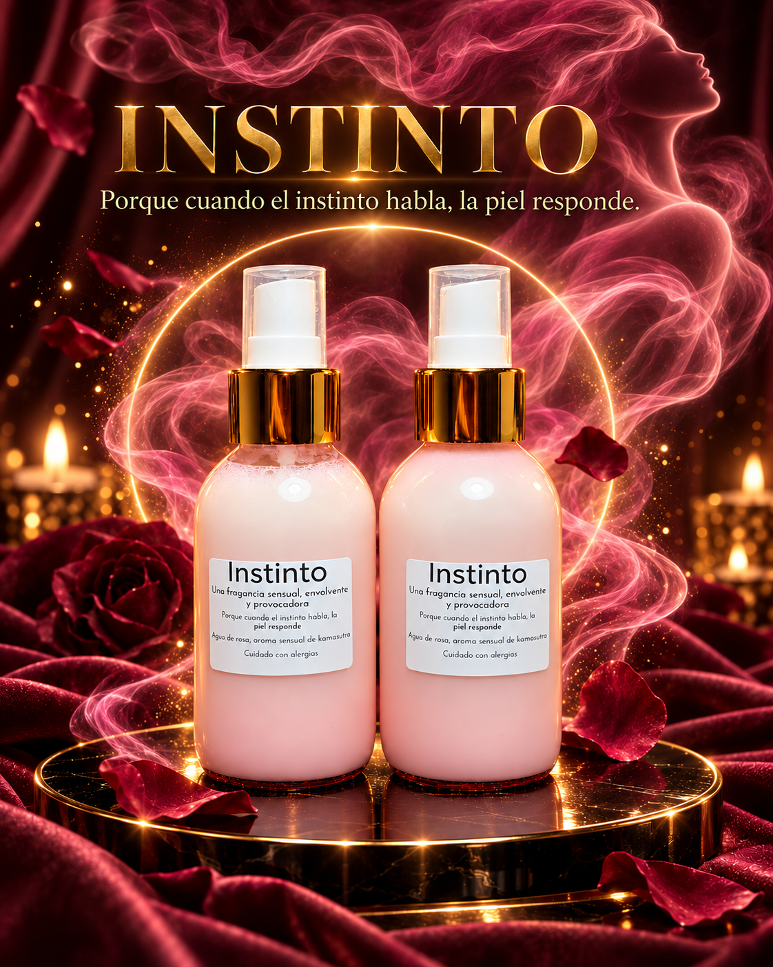 Spray Instinto | Deseo, pasion, presencia, magnetismo