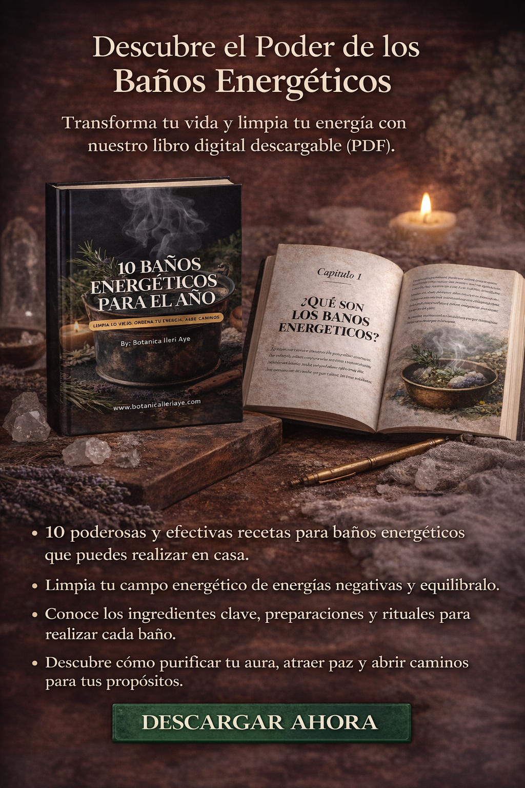 10 baños energeticos para el año | EBOOK