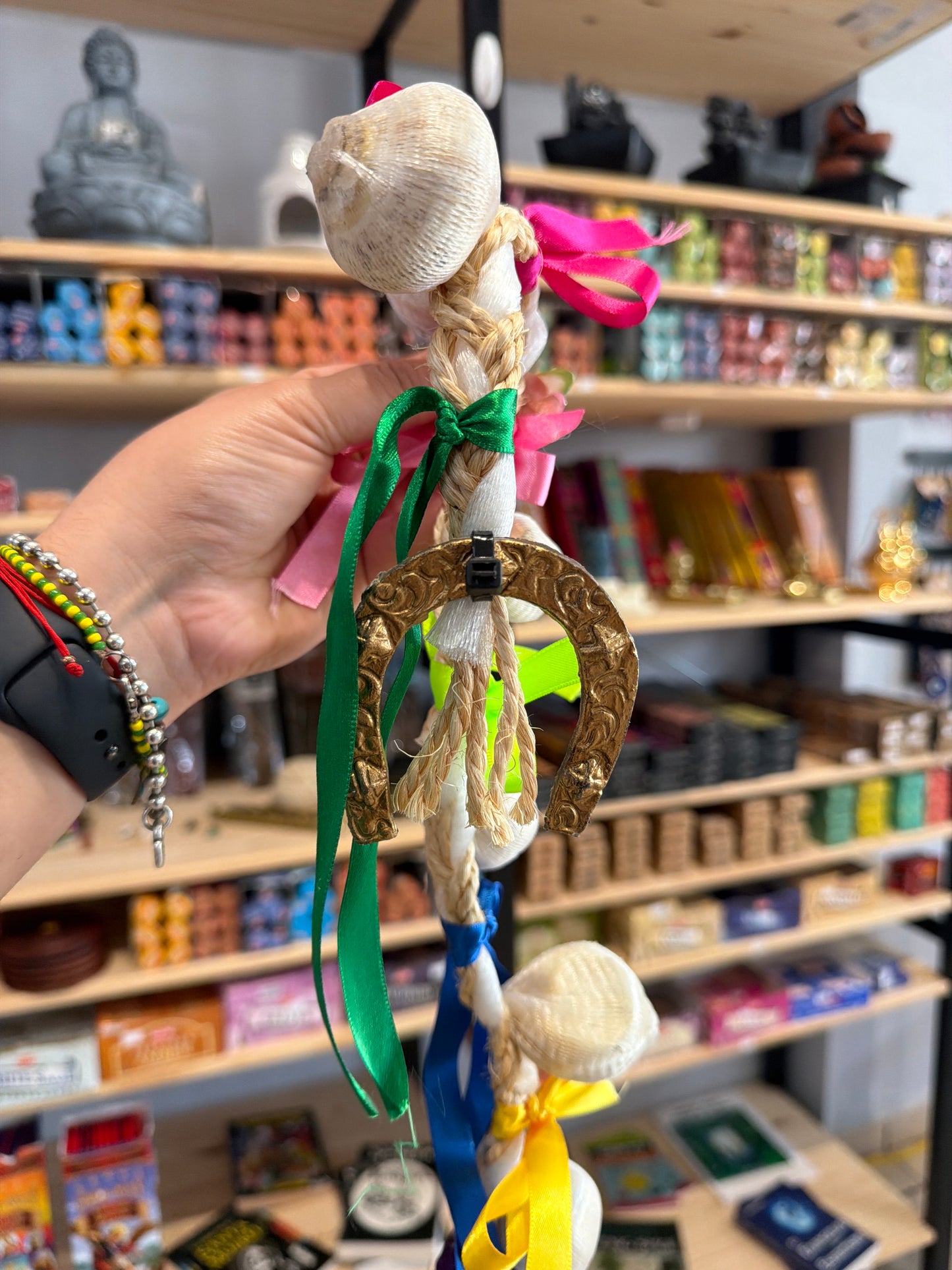 Ajo macho herradura| guindalejo, protección, abundancia
