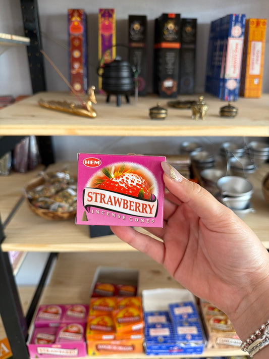 Incienso cono | strawberry