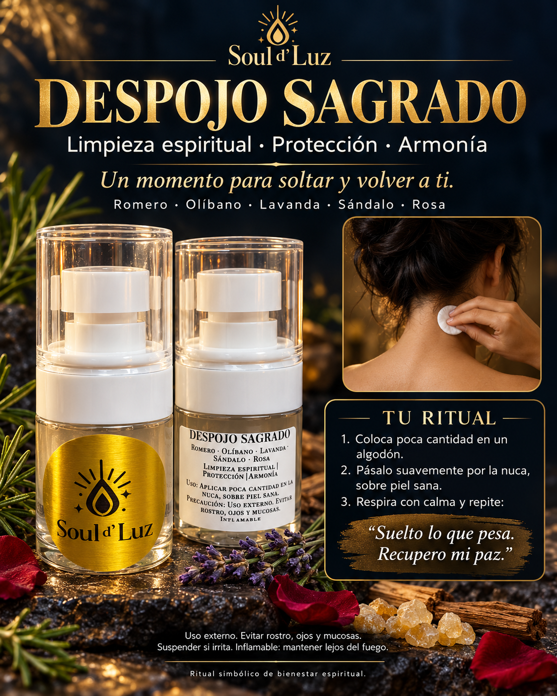 Despojo Sagrado | Limpieza espiritual  Protección | Armonía