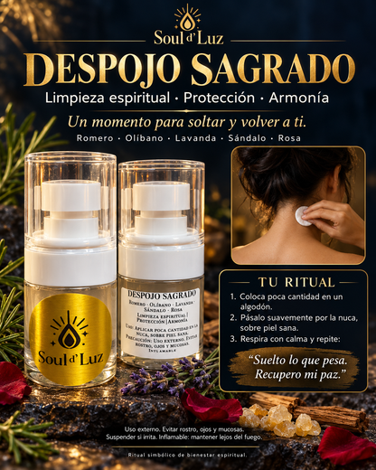 Despojo Sagrado | Limpieza espiritual  Protección | Armonía