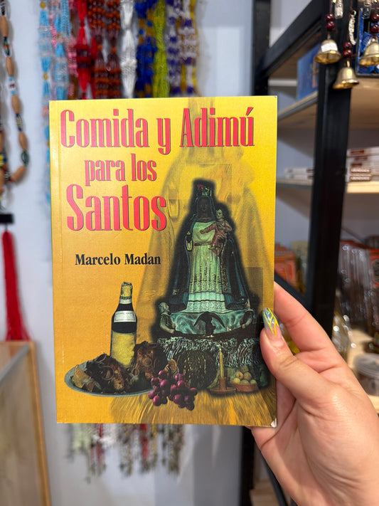 Libro comida y addimu para los santos