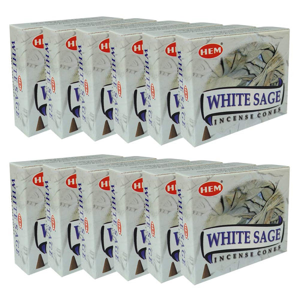 Incienso cono | white sage