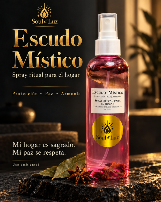 Escudo Mistico | Spray ritual para el hogar