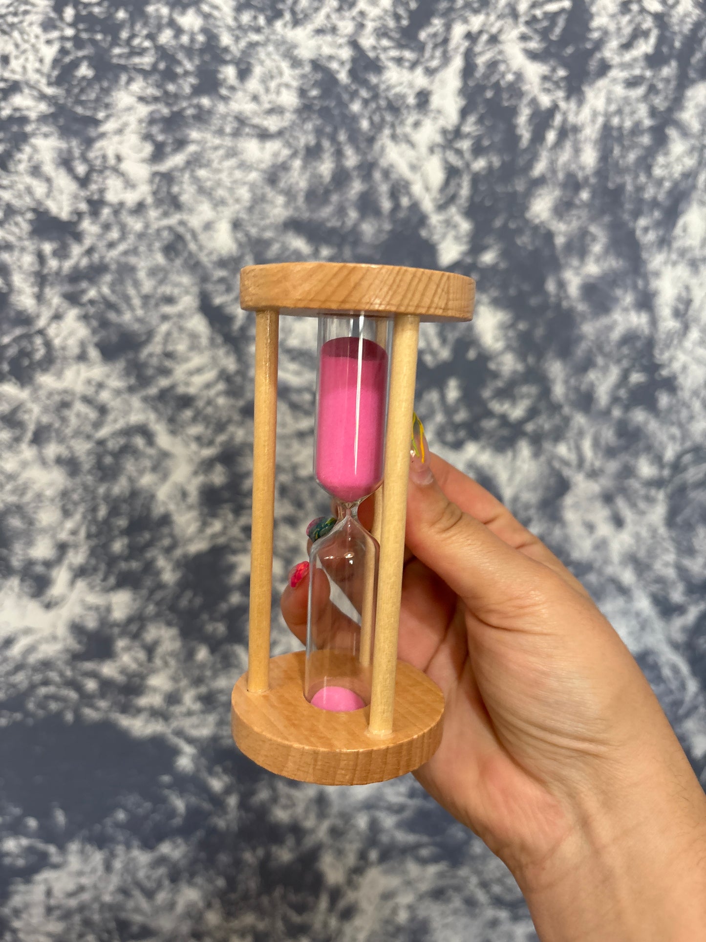 Reloj de arena Rosa figura