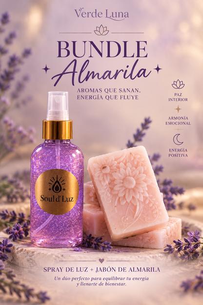ALMA LILAC | bundle  de spray y jabón para Dormir, Relajación y Descanso Natural | Olor a Lavanda