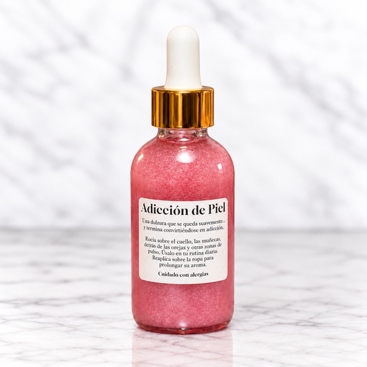 Adiccion de piel | Aceite |Sensualidad, deseo, atracción, presencia | Olor Dulce, florar y almizcle