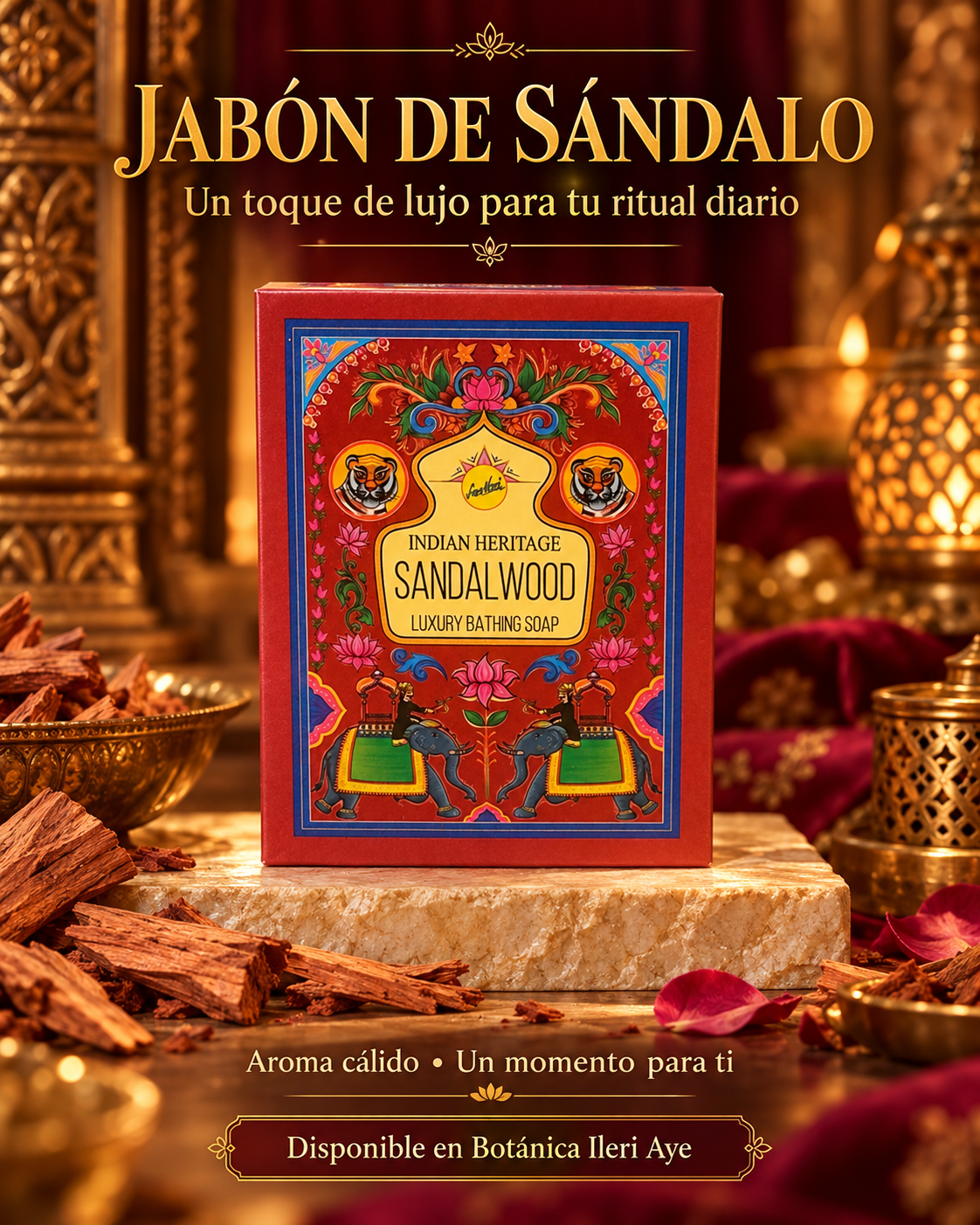 Jabon de Sandalwood | Indian Heritage