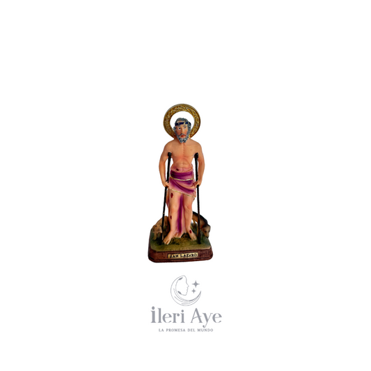 Figura de san lazaro 6"