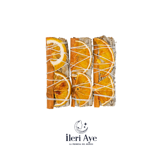 SAGE canela y naranja