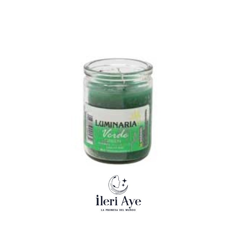 vela pequeña verde