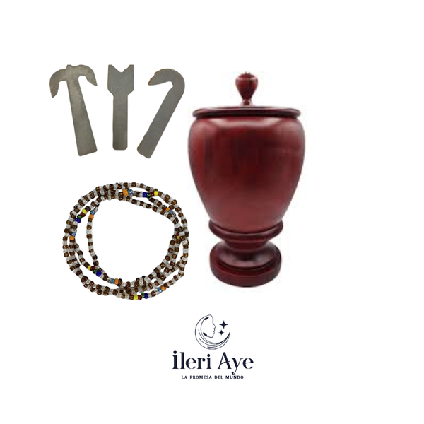 Kit aggayu |Lebrilo, collar, herramientas de 3 aggayu