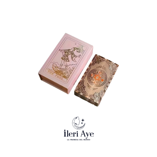 Cartas de Tarot Rosas en estuche duro