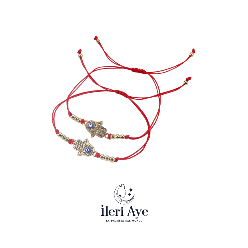 Pulcera de Corazon con Ojo