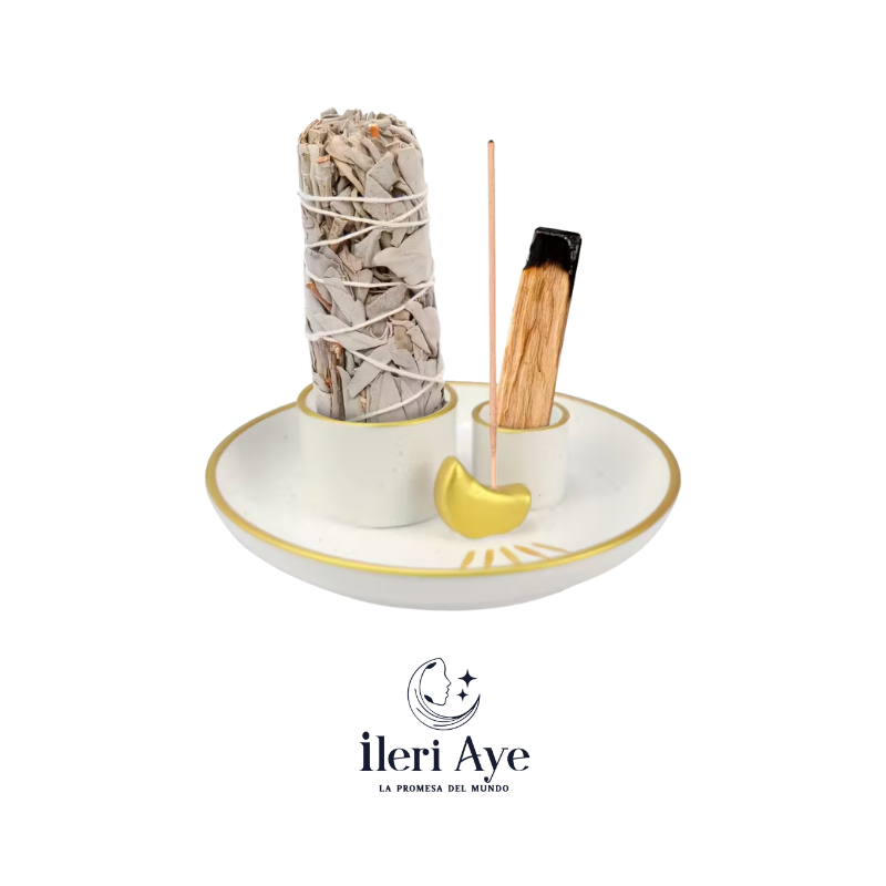 holder incienso sage palo santo