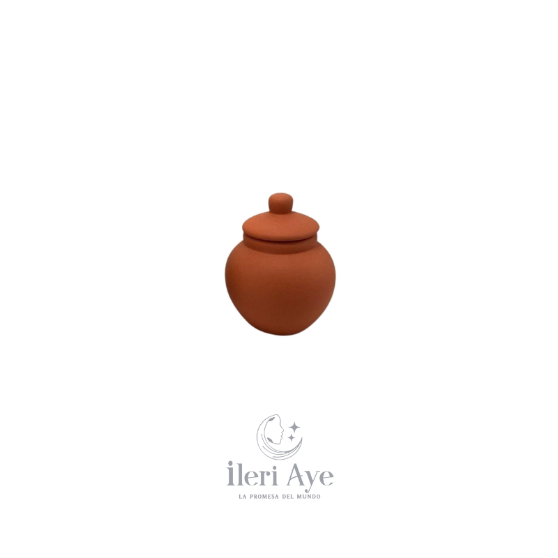 Tinaja de barro mini de olokun