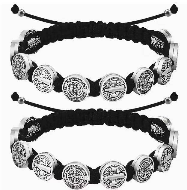 Pulsera de San Benito Negra