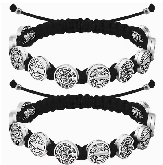 Pulsera de San Benito Negra