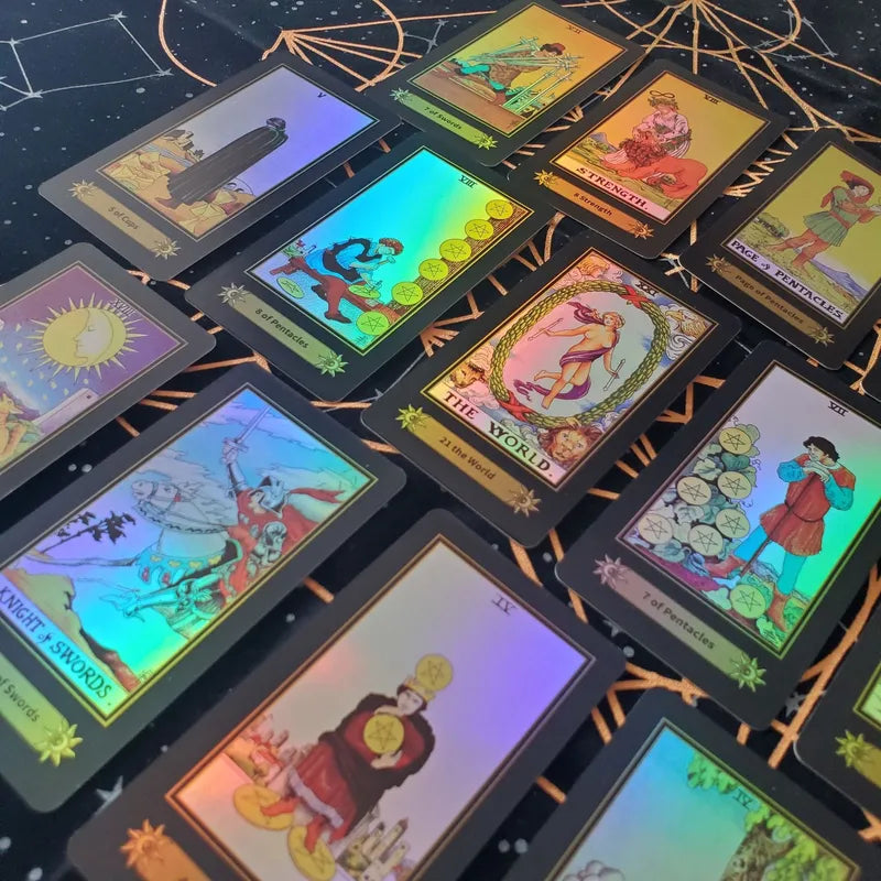 Tarjeta de Tarot en Papel Couché | Diseño Unisex para Guía Espiritual y Adivinación