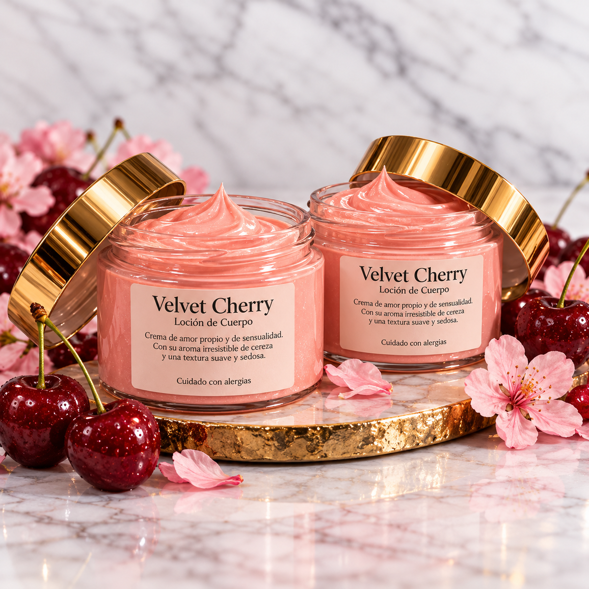 🍒 Velvet Cherry | Loción Corporal | Olor cherry