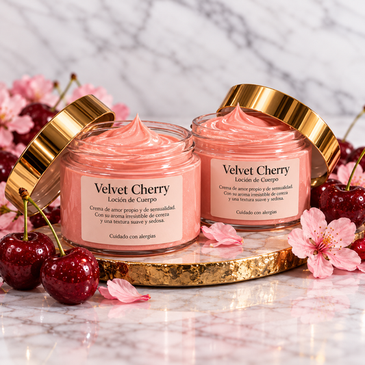 🍒 Velvet Cherry | Loción Corporal | Olor cherry