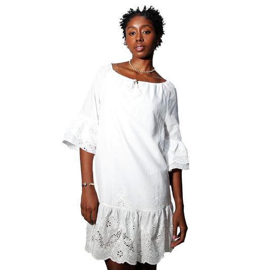 Traje Blanco para Mujer | Estilo Simple y Elegante - L