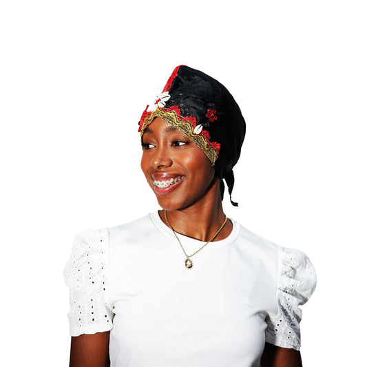 Pañuelo de Gala para Mujer de Eleggua | Accesorio Ceremonial y Espiritual