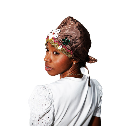 Pañuelo de Gala para Mujer de Oya | Accesorio Ceremonial y Espiritual
