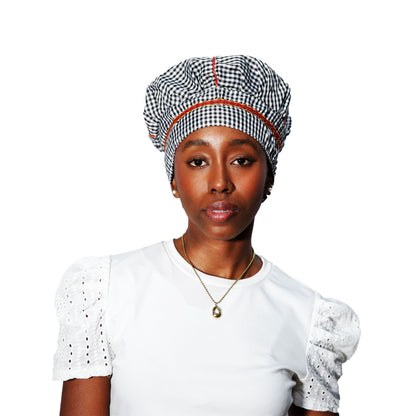 Gorro Tipo Panadero (Quilla) Ritual | Disponible para Yemayá, Oshún, Elegguá, Oggún y Changó - Azul- yemaya