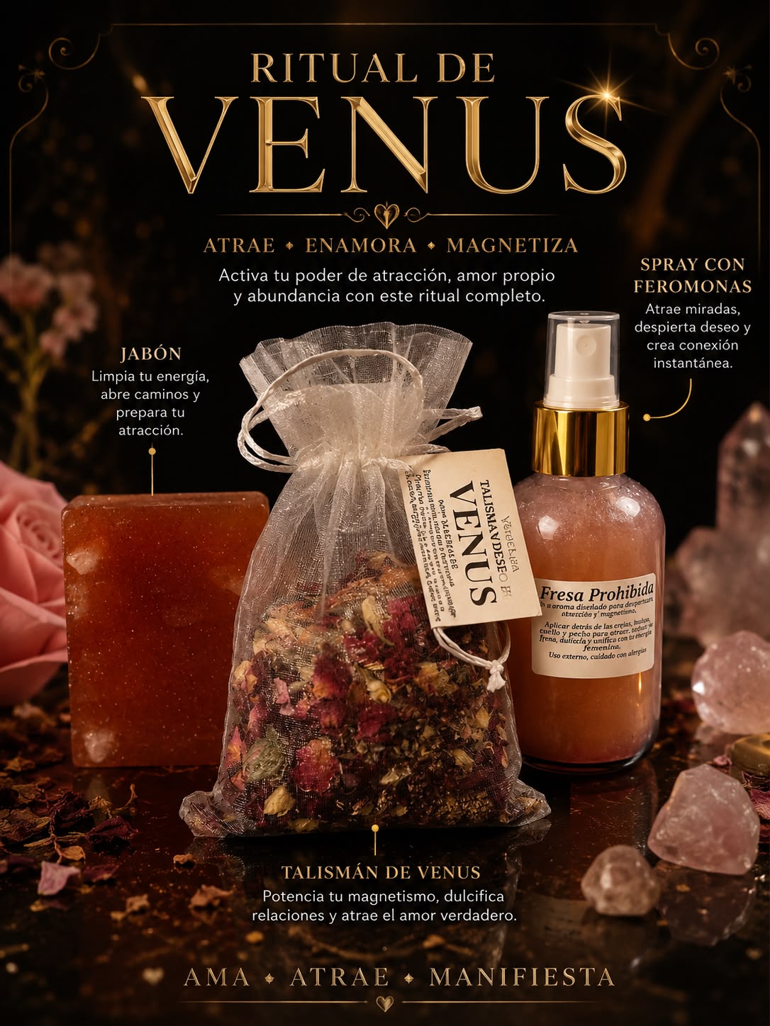 Ritual de Venus | Kit para Amor Propio, Atracción y Conexión