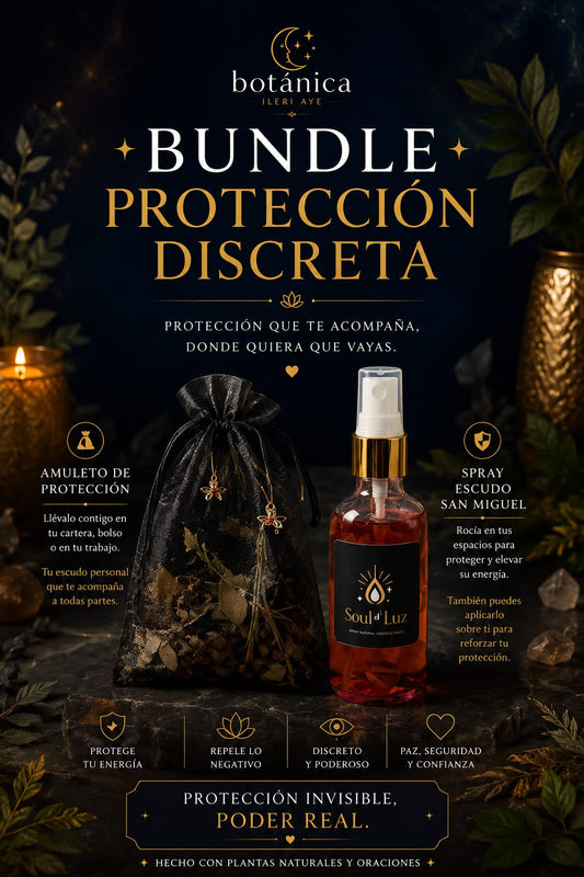 Kit de proteccion discreta | Spray y amuleto de proteccion