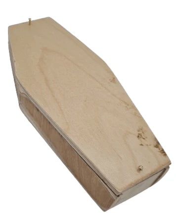 Caja de Muerto de Madera Pequeña | Herramienta Espiritual para Rituales y Santería