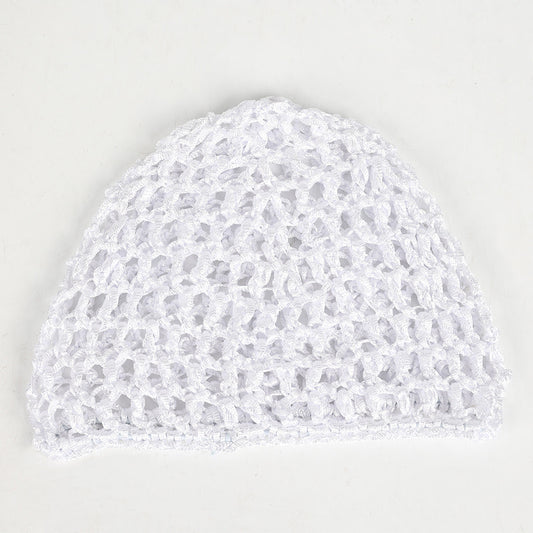 Gorra de Pelo de Punto para Adultos | Gorro de Malla Hueca en Color Sólido